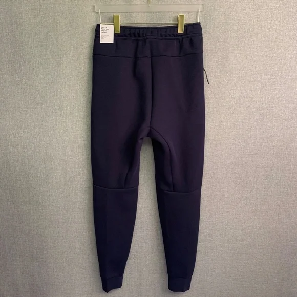 NIKE Tech Cotton Fleece Joggers – Men’s Sweatpants – MEDIUM – Navy Blue – NWT - Picture 3 of 10